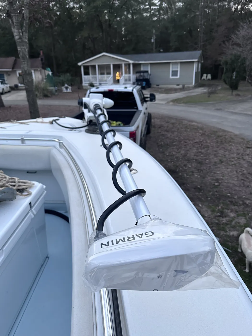 Garmin Force Kraken on a 31-Foot Boat: Install and 90" vs 110"